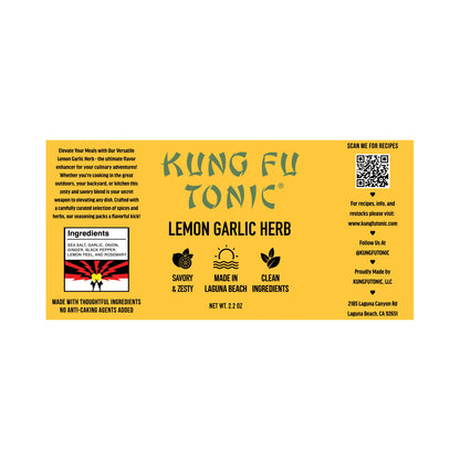 Lemon Garlic Herb Seasoning - Shaker